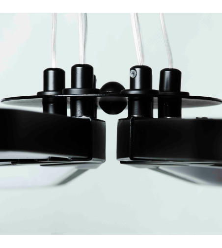 Spin nowoczesna lampa wisząca LED żyrandol LED 60cm