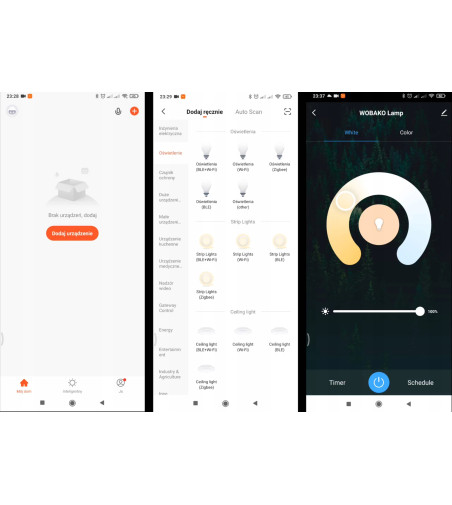 Nowoczesna Złota Lampa z Dwoma Okręgami | SILVA EXT II 60 PRO
