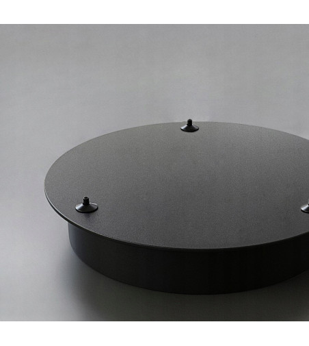 Elegancka Czarna Lampa z Aluminium 4 Ringi | SILVA EX IV 100 PRO