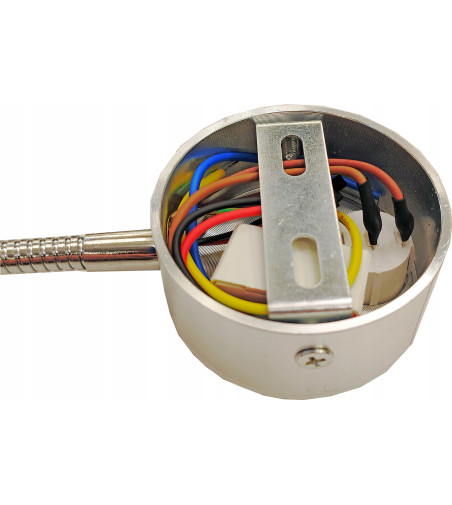 Flex czarna lampka ścienna LED z włącznikiem NOCNA NAD ŁÓZKO