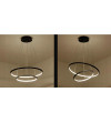 Nowoczesna lampa wisząca LED ring Silva I okrągła 20/40cm | Ring 2x