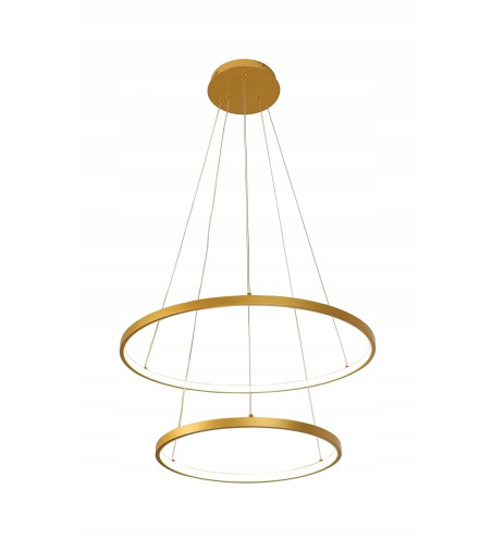 Żyrandol LED Lampa wisząca Silva II okręgi 40/60cm Barwa neutralna