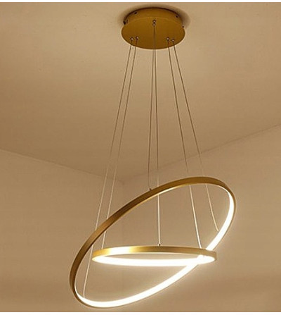 Żyrandol LED Lampa wisząca Silva II okręgi 40/60cm Barwa neutralna