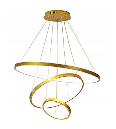 Silva III lampa wisząca modern żyrandol SILVA ring 22/42/61cm okrąg LED 59W