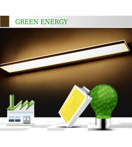 Kinkiet ścienny - Lampa nad lustro LED 72cm 16W - Wobako