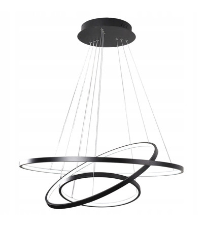 Lampa wisząca ring 20/40/60cm okrąg żyrandol LED Regulacja Nowoczesny Styl