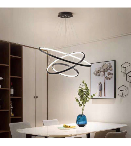 Lampa wisząca LED ring Silva IV okrągła 40/60/80cm | Pilot radiowy