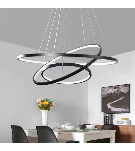 Lampa wisząca LED ring Silva IV okrągła 40/60/80cm | Pilot radiowy