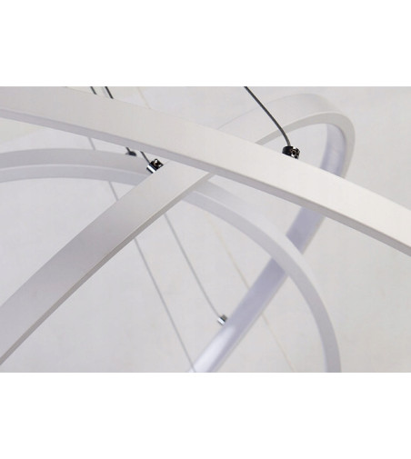 SILVA IV Uniwersalna Lampa Wisząca Ring Okrąg Żyrandol 40/60/80 do Salonu