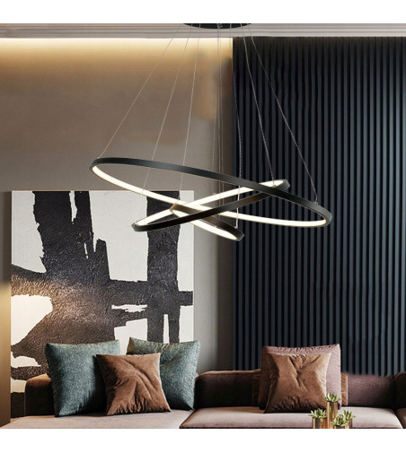 Lampa wisząca LED ring Silva IV okrągła 40/60/80cm + Pilot