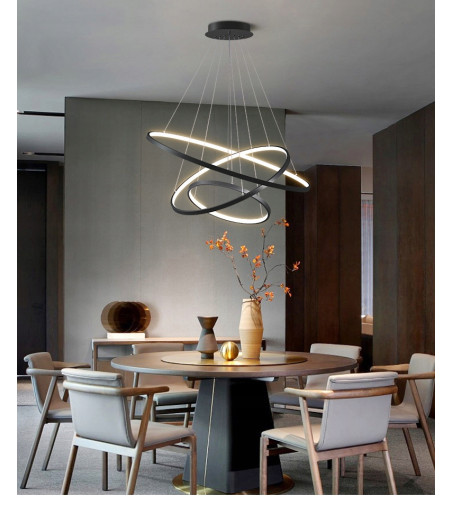 Lampa wisząca LED ring Silva IV okrągła 40/60/80cm + Pilot