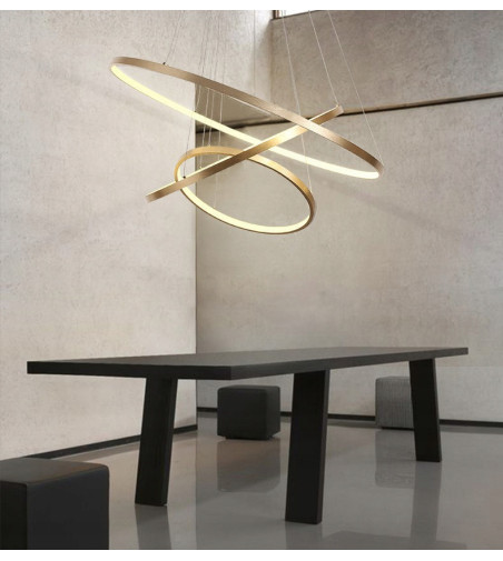 Lampa wisząca LED ring Silva IV okrągła 40/60/80cm + Pilot