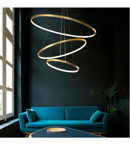 Lampa wisząca LED ring Silva IV okrągła 40/60/80cm + Pilot