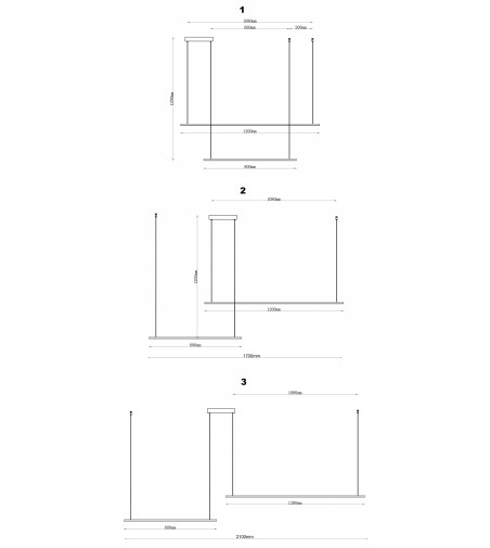 Liniowa złota lampa MONAKO - Nowoczesność i Funkcjonalność w Jednym