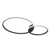 Nowoczesna lampa sufitowa LED PLAFON ring 89cm