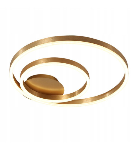 Złota lampa LED SILVA FLAT I 50 PRO – elegancja i nowoczesność dla Twojego wnętrza