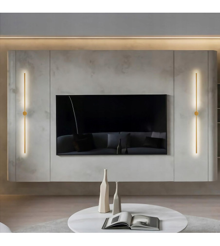 LIZBONA Wobako - Elegancki Kinkiet LED 60cm | Nowoczesne Oświetlenie Ścienne"