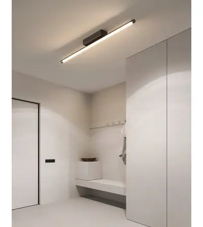 Lampa ścienna sufitowa LED długa MONAKO liniowa do jadalni 120,5cm slim