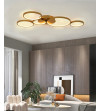 Noemi Flat 99cm |LED- Kolista lampa sufitowa z pilotem | WOBAKO