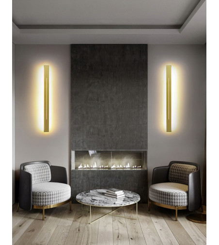 Kinkiet Wobako LINE GAP 100cm - Nowoczesny, Minimalistyczny Design | Liniowe 100-150cm