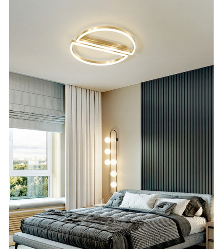 Nowoczesna lampa LED sufitowa SILVA ZULU 42 PRO – akrylowy filtr światła