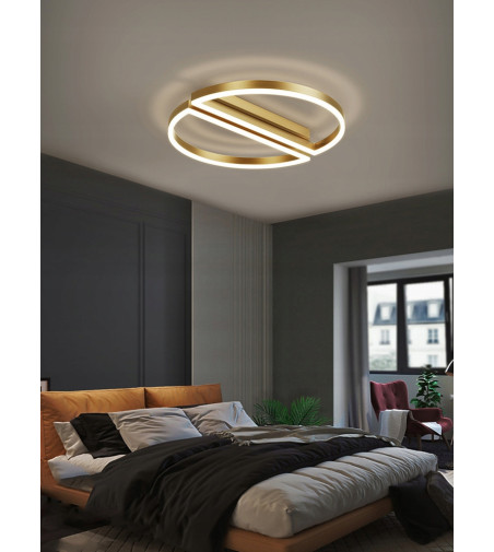 Nowoczesna lampa LED sufitowa SILVA ZULU 42 PRO – akrylowy filtr światła