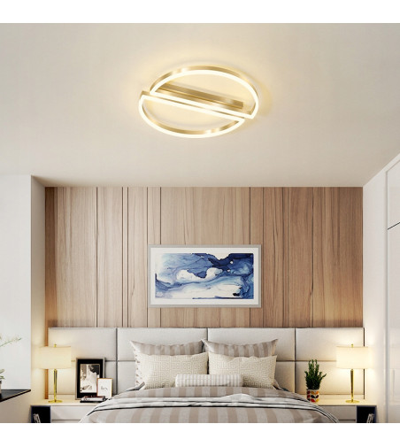 Nowoczesna lampa LED sufitowa SILVA ZULU 42 PRO – akrylowy filtr światła