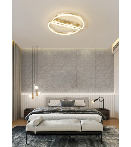 Nowoczesna lampa LED sufitowa SILVA ZULU 42 PRO – akrylowy filtr światła