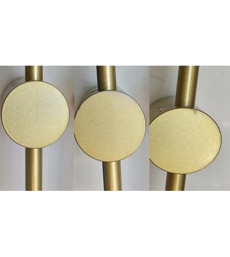 Lizbona II złoty nergooszczędny, liniowy kinkiet LED 90cm