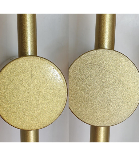 Lizbona II złoty nergooszczędny, liniowy kinkiet LED 90cm