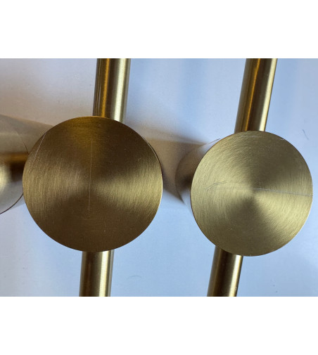 LIZBONA II DOT II gat. nowoczesna złota lampa długa ścienna kinkiet LED 90cm