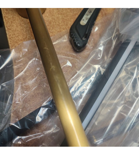 LIZBONA II DOT II gat. nowoczesna złota lampa długa ścienna kinkiet LED 90cm