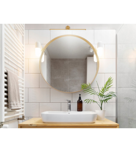 🏷️OKI LED 42 cm – lampa ścienna nad lustro w kolorze złota