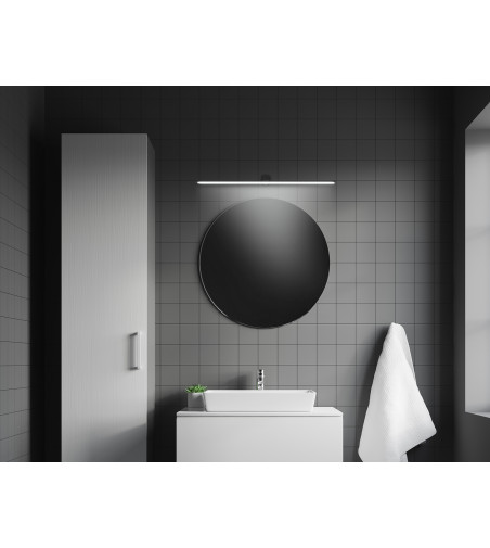 🏷️Lampa ścienna OKI LED 82 cm – czarny design do wnętrz🏷️