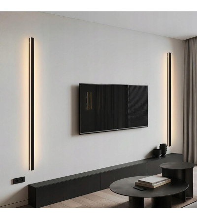 LINIOWY kinkiet elewacyjny lampa ścienna ogrodowa wewnętrzna IP65 LED 100cm