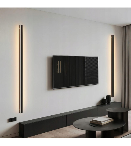 LINIOWY kinkiet elewacyjny lampa ścienna ogrodowa wewnętrzna IP65 LED 100cm