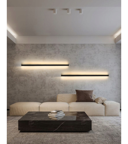 LINIOWY kinkiet elewacyjny lampa ścienna ogrodowa wewnętrzna IP65 LED 100cm