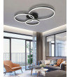Lampa żyrandol LED pilot Tuya okrąg 40/50/60cm ring sufit plafon Wobako