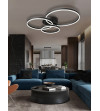 Lampa żyrandol LED pilot Tuya okrąg 40/50/60cm ring sufit plafon Wobako