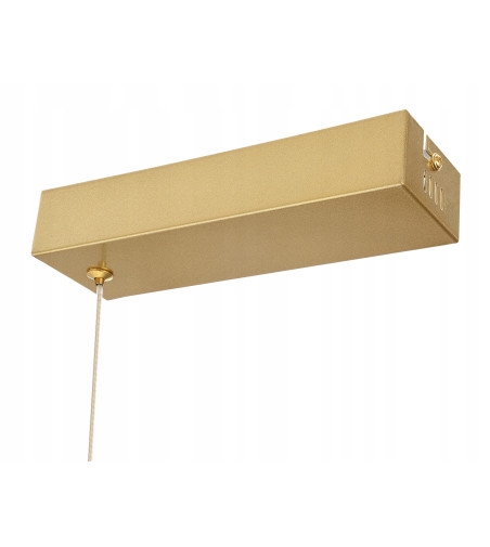 Lampa wisząca LED długa liniowa nad stół nowoczesna ring okrąg 120cm Wobako