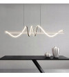 Lampa wisząca LED długa liniowa nad stół nowoczesna ring okrąg 90cm Wobako