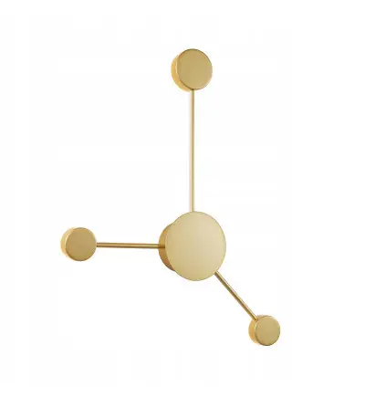 Czarny kinkiet nowoczesny lampa loft ścienna Wobako PANAMA punktowa slim