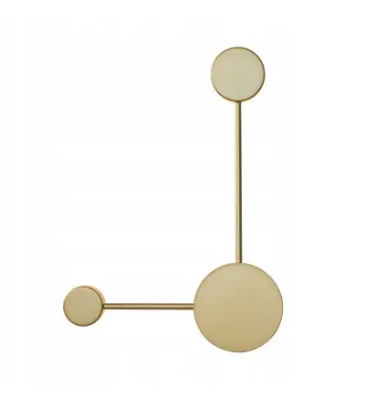 lampa ścienna plafon LED złoty Wobako PANAMA kinkiet punktowy nowoczesny