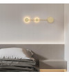Plafon Wobako PANAMA kinkiet złoty nowoczesny modern lampa ścienna loft LED