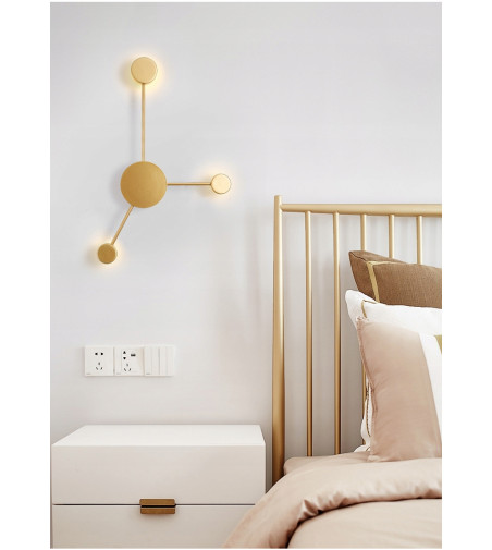 Czarny kinkiet nowoczesny lampa loft ścienna Wobako PANAMA punktowa slim