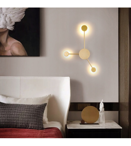 Czarny kinkiet nowoczesny lampa loft ścienna Wobako PANAMA punktowa slim