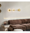 Plafon Wobako PANAMA kinkiet złoty nowoczesny modern lampa ścienna loft LED