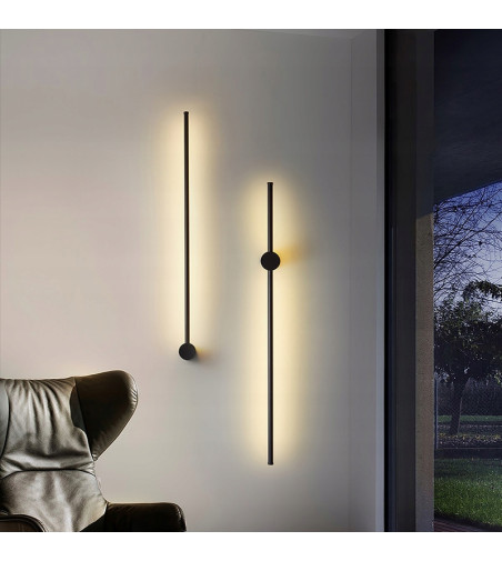 Lizbona II Mini energooszczędny, liniowy kinkiet LED 60cm o nowoczesnym designie