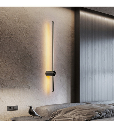 Nowoczesna lampa ścienna Wobako LIZBONA LED 60cm, liniowy kinkiet LED