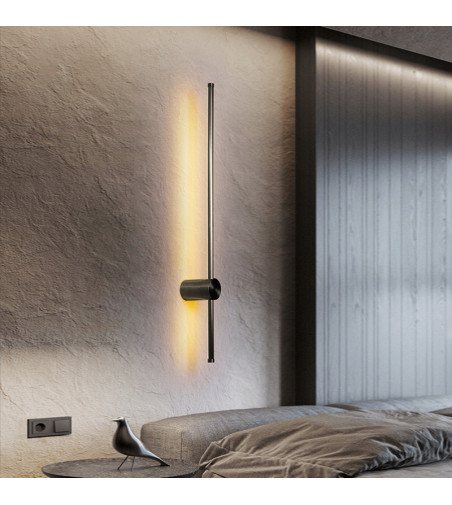 Lizbona II Mini energooszczędny, liniowy kinkiet LED 60cm o nowoczesnym designie